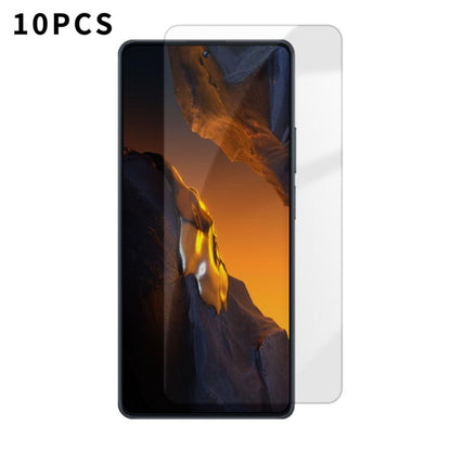 Kalebol 10pcs High-Aluminum Semi-Screen Anti-Fingerprint HD Tempered Glass Film, For Xiaomi Poco M8 Power 5G, For Xiaomi 17T Pro 5G, For Xiaomi Poco C81 Pro 4G, For Xiaomi 17T 5G, For Xiaomi 17 Ultra, For Xiaomi 17 Pro Max, For Xiaomi 17 Pro           ...