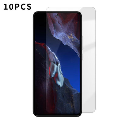 Kalebol 10pcs High-Aluminum Semi-Screen Anti-Fingerprint HD Tempered Glass Film, For Xiaomi Poco M8 Power 5G, For Xiaomi 17T Pro 5G, For Xiaomi Poco C81 Pro 4G, For Xiaomi 17T 5G, For Xiaomi 17 Ultra, For Xiaomi 17 Pro Max, For Xiaomi 17 Pro           ...