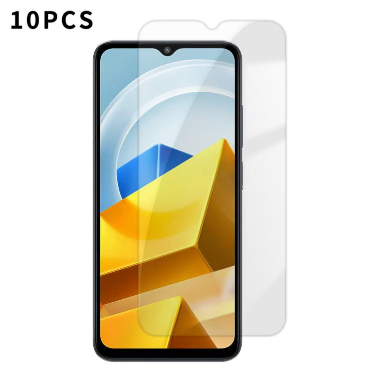 Kalebol 10pcs High-Aluminum Semi-Screen Anti-Fingerprint HD Tempered Glass Film, For Xiaomi Poco M8 Power 5G, For Xiaomi 17T Pro 5G, For Xiaomi Poco C81 Pro 4G, For Xiaomi 17T 5G, For Xiaomi 17 Ultra, For Xiaomi 17 Pro Max, For Xiaomi 17 Pro           ...