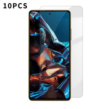 Kalebol 10pcs High-Aluminum Semi-Screen Anti-Fingerprint HD Tempered Glass Film, For Xiaomi Poco M8 Power 5G, For Xiaomi 17T Pro 5G, For Xiaomi Poco C81 Pro 4G, For Xiaomi 17T 5G, For Xiaomi 17 Ultra, For Xiaomi 17 Pro Max, For Xiaomi 17 Pro           ...