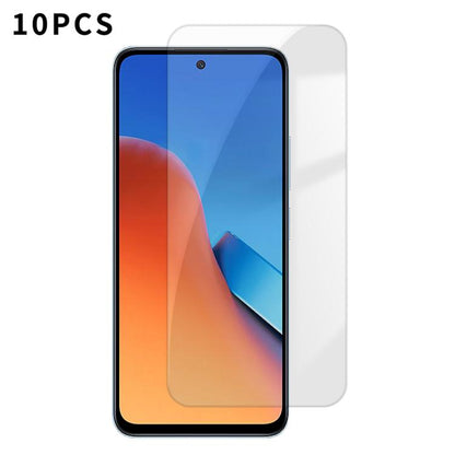 Kalebol 10pcs High-Aluminum Semi-Screen Anti-Fingerprint HD Tempered Glass Film, For Redmi Note 17 Pro Max Global 163.4mm, For Redmi Note 17 Pro Global 163.5mm, For Redmi Note 17 5G Global 169.7mm, For Redmi 17 5G Global 170mm                          ...