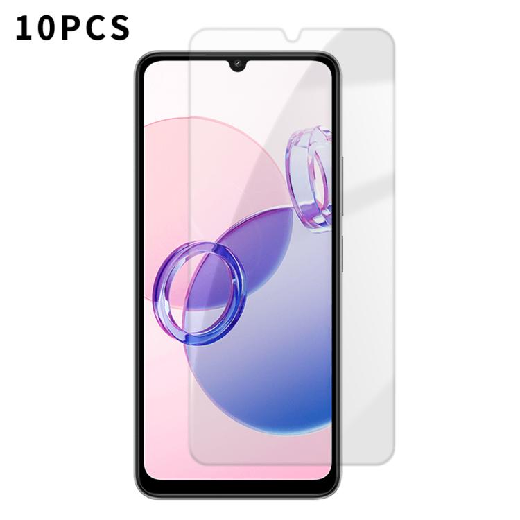 Kalebol 10pcs High-Aluminum Semi-Screen Anti-Fingerprint HD Tempered Glass Film, For Redmi Note 17 Pro Max Global 163.4mm, For Redmi Note 17 Pro Global 163.5mm, For Redmi Note 17 5G Global 169.7mm, For Redmi 17 5G Global 170mm                          ...