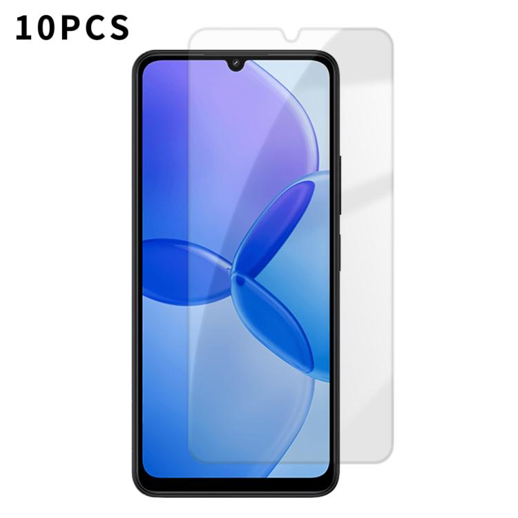 Kalebol 10pcs High-Aluminum Semi-Screen Anti-Fingerprint HD Tempered Glass Film, For Redmi Note 17 Pro Max Global 163.4mm, For Redmi Note 17 Pro Global 163.5mm, For Redmi Note 17 5G Global 169.7mm, For Redmi 17 5G Global 170mm                          ...