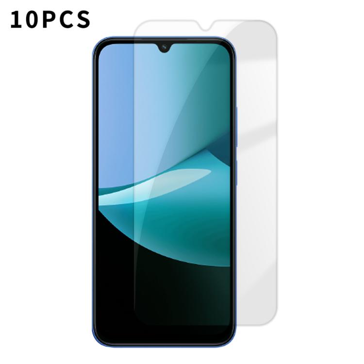 Kalebol 10pcs High-Aluminum Semi-Screen Anti-Fingerprint HD Tempered Glass Film, For Redmi Note 17 Pro Max Global 163.4mm, For Redmi Note 17 Pro Global 163.5mm, For Redmi Note 17 5G Global 169.7mm, For Redmi 17 5G Global 170mm                          ...