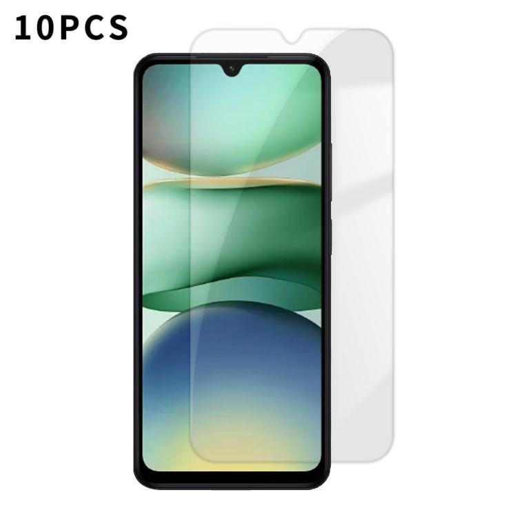 Kalebol 10pcs High-Aluminum Semi-Screen Anti-Fingerprint HD Tempered Glass Film, For Redmi Note 17 Pro Max Global 163.4mm, For Redmi Note 17 Pro Global 163.5mm, For Redmi Note 17 5G Global 169.7mm, For Redmi 17 5G Global 170mm                          ...