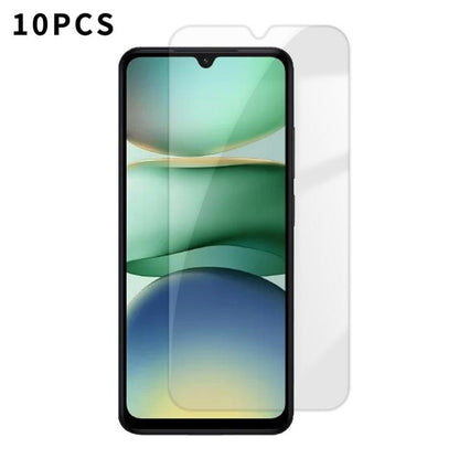 Kalebol 10pcs High-Aluminum Semi-Screen Anti-Fingerprint HD Tempered Glass Film, For Redmi Note 17 Pro Max Global 163.4mm, For Redmi Note 17 Pro Global 163.5mm, For Redmi Note 17 5G Global 169.7mm, For Redmi 17 5G Global 170mm                          ...
