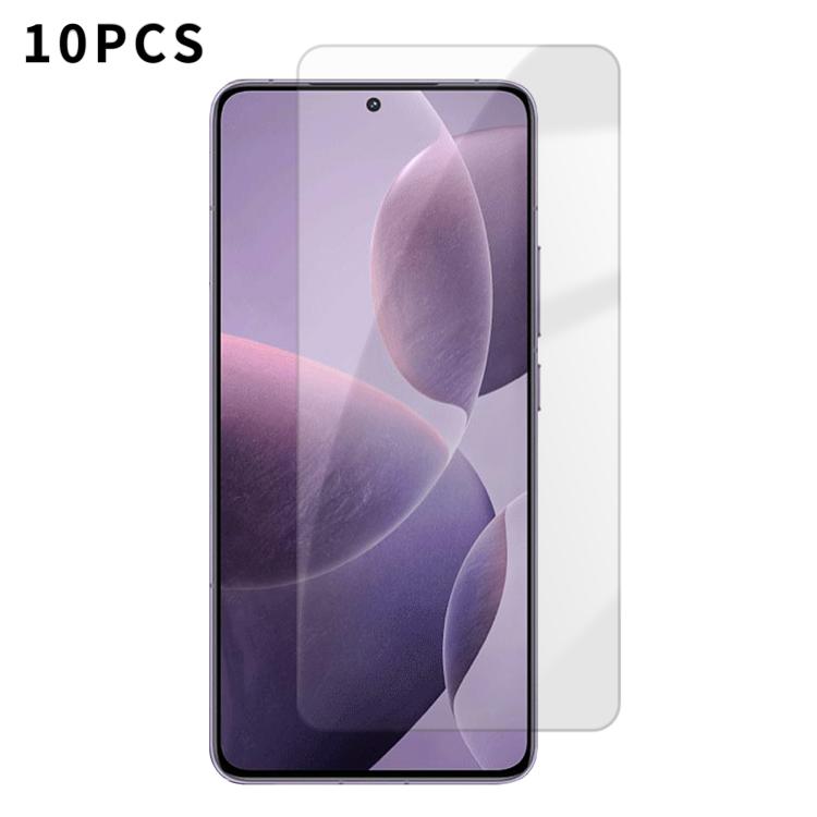 Kalebol 10pcs High-Aluminum Semi-Screen Anti-Fingerprint HD Tempered Glass Film, For Redmi Note 17 Pro Max Global 163.4mm, For Redmi Note 17 Pro Global 163.5mm, For Redmi Note 17 5G Global 169.7mm, For Redmi 17 5G Global 170mm                          ...