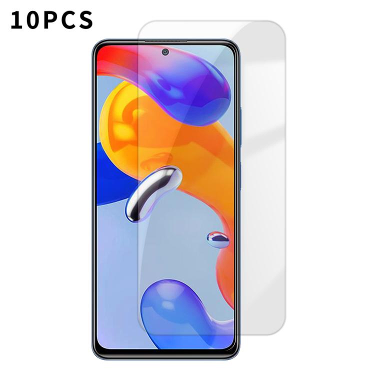 Kalebol 10pcs High-Aluminum Semi-Screen Anti-Fingerprint HD Tempered Glass Film, For Redmi Note 17 Pro Max Global 163.4mm, For Redmi Note 17 Pro Global 163.5mm, For Redmi Note 17 5G Global 169.7mm, For Redmi 17 5G Global 170mm                          ...