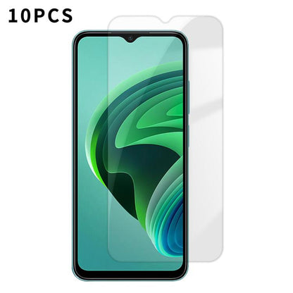 Kalebol 10pcs High-Aluminum Semi-Screen Anti-Fingerprint HD Tempered Glass Film, For Redmi Note 17 Pro Max Global 163.4mm, For Redmi Note 17 Pro Global 163.5mm, For Redmi Note 17 5G Global 169.7mm, For Redmi 17 5G Global 170mm                          ...