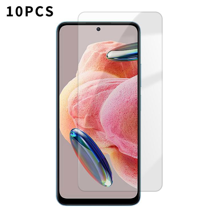 Kalebol 10pcs High-Aluminum Semi-Screen Anti-Fingerprint HD Tempered Glass Film, For Redmi Note 17 Pro Max Global 163.4mm, For Redmi Note 17 Pro Global 163.5mm, For Redmi Note 17 5G Global 169.7mm, For Redmi 17 5G Global 170mm                          ...