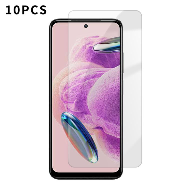 Kalebol 10pcs High-Aluminum Semi-Screen Anti-Fingerprint HD Tempered Glass Film, For Redmi Note 17 Pro Max Global 163.4mm, For Redmi Note 17 Pro Global 163.5mm, For Redmi Note 17 5G Global 169.7mm, For Redmi 17 5G Global 170mm                          ...