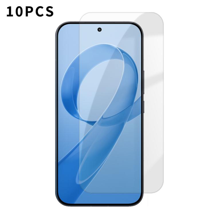 Kalebol 10pcs High-Aluminum Semi-Screen Anti-Fingerprint HD Tempered Glass Film, For Redmi Note 17 Pro Max Global 163.4mm, For Redmi Note 17 Pro Global 163.5mm, For Redmi Note 17 5G Global 169.7mm, For Redmi 17 5G Global 170mm                          ...