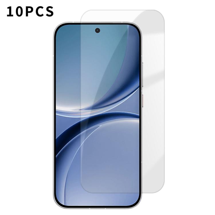 Kalebol 10pcs High-Aluminum Semi-Screen Anti-Fingerprint HD Tempered Glass Film, For Redmi Note 17 Pro Max Global 163.4mm, For Redmi Note 17 Pro Global 163.5mm, For Redmi Note 17 5G Global 169.7mm, For Redmi 17 5G Global 170mm                          ...