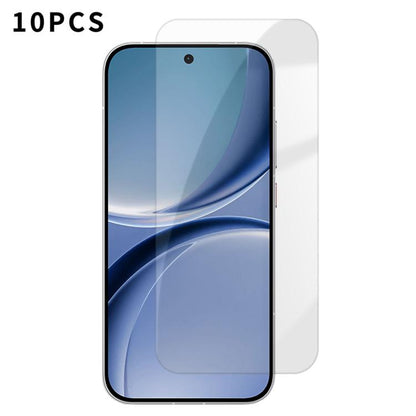Kalebol 10pcs High-Aluminum Semi-Screen Anti-Fingerprint HD Tempered Glass Film, For Redmi Note 17 Pro Max Global 163.4mm, For Redmi Note 17 Pro Global 163.5mm, For Redmi Note 17 5G Global 169.7mm, For Redmi 17 5G Global 170mm                          ...