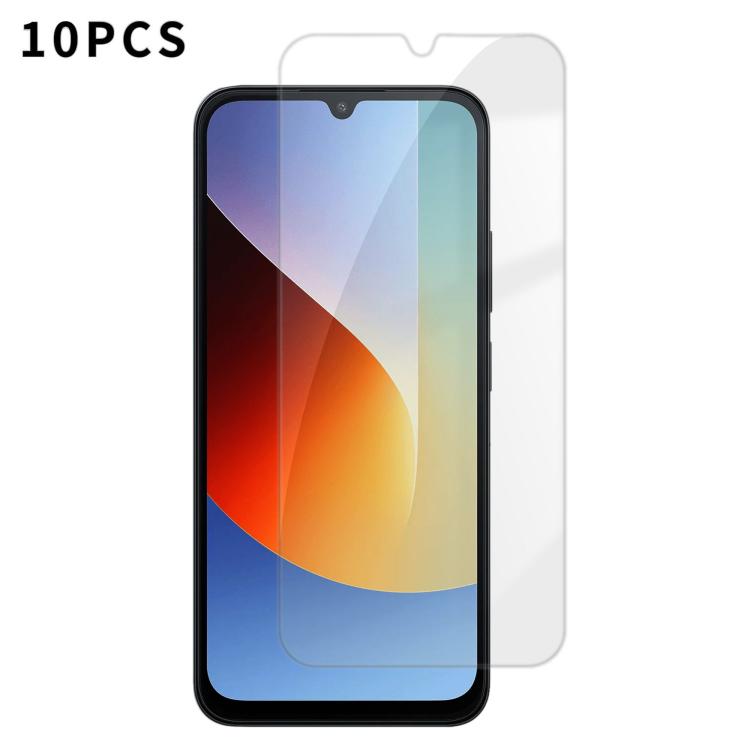 Kalebol 10pcs High-Aluminum Semi-Screen Anti-Fingerprint HD Tempered Glass Film, For Redmi Note 17 Pro Max Global 163.4mm, For Redmi Note 17 Pro Global 163.5mm, For Redmi Note 17 5G Global 169.7mm, For Redmi 17 5G Global 170mm                          ...