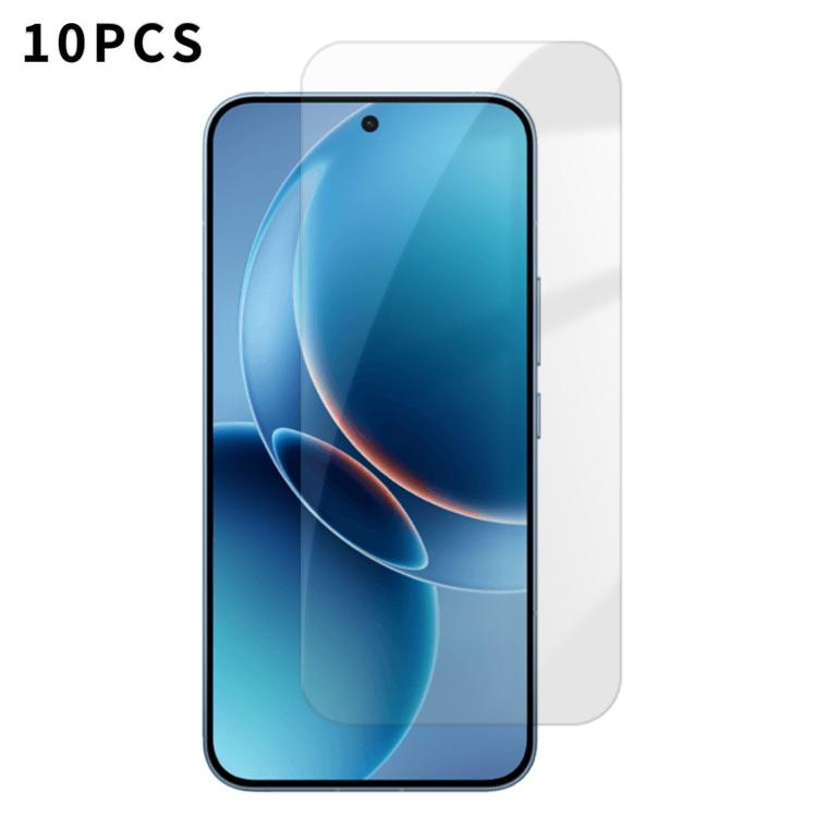 Kalebol 10pcs High-Aluminum Semi-Screen Anti-Fingerprint HD Tempered Glass Film, For Redmi Note 17 Pro Max Global 163.4mm, For Redmi Note 17 Pro Global 163.5mm, For Redmi Note 17 5G Global 169.7mm, For Redmi 17 5G Global 170mm                          ...