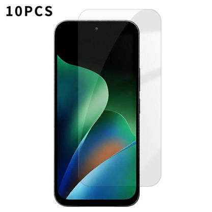 Kalebol 10pcs High-Aluminum Semi-Screen Anti-Fingerprint HD Tempered Glass Film, For Redmi Note 17 Pro Max Global 163.4mm, For Redmi Note 17 Pro Global 163.5mm, For Redmi Note 17 5G Global 169.7mm, For Redmi 17 5G Global 170mm                          ...