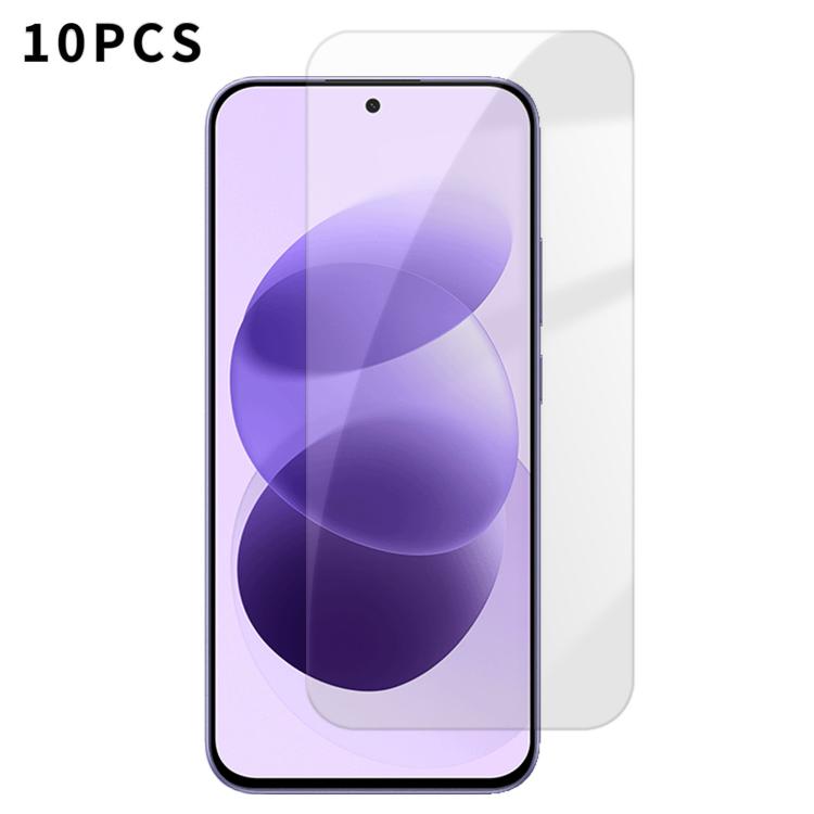 Kalebol 10pcs High-Aluminum Semi-Screen Anti-Fingerprint HD Tempered Glass Film, For Redmi Note 17 Pro Max Global 163.4mm, For Redmi Note 17 Pro Global 163.5mm, For Redmi Note 17 5G Global 169.7mm, For Redmi 17 5G Global 170mm                          ...