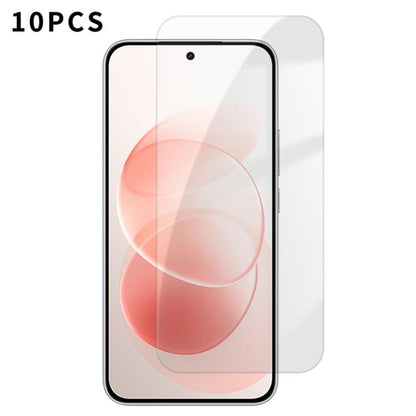 Kalebol 10pcs High-Aluminum Semi-Screen Anti-Fingerprint HD Tempered Glass Film, For Redmi Note 17 Pro Max Global 163.4mm, For Redmi Note 17 Pro Global 163.5mm, For Redmi Note 17 5G Global 169.7mm, For Redmi 17 5G Global 170mm                          ...
