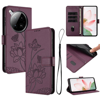 Lotus Embossed Leather Phone Case with Lanyard, For Infinix Hot 50i / Smart 9 4G, For Infinix Hot 50 Pro 4G, For Infinix Hot 50 Pro+ 4G, For Infinix Hot 50 4G, For Infinix Hot 50 5G, For Infinix Zero 40 4G / 5G, For Infinix Note 40X 5G                 ...