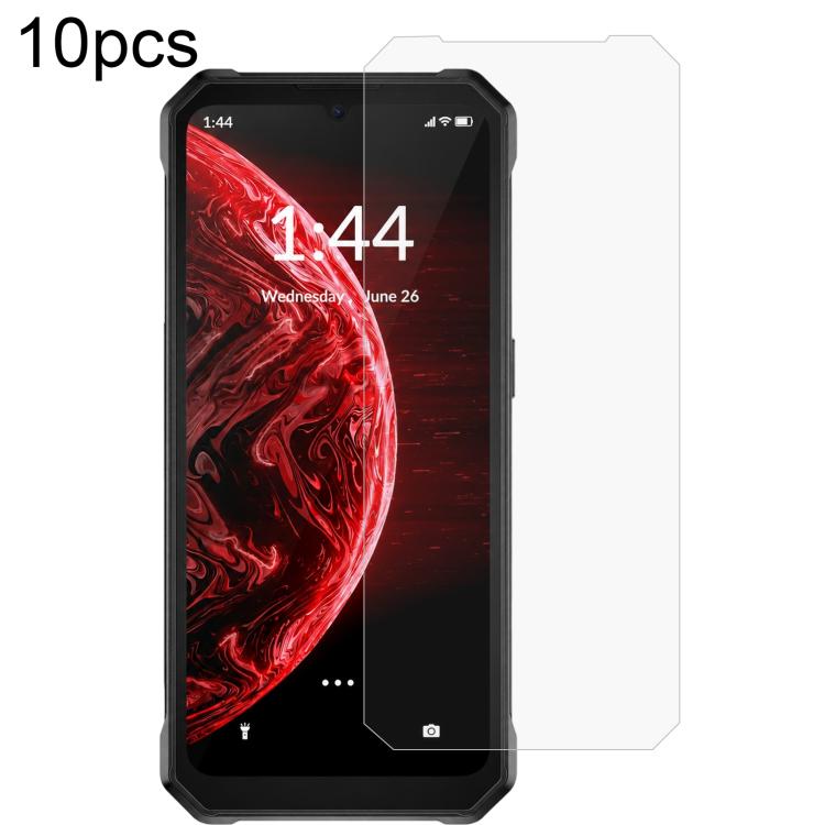 10 PCS/Pack 0.3mm High Aluminum Tempered Glass Film, For Fossibot F106 Plus, For Fossibot F123, For Fossibot F110 Pro, For Fossibot F114
