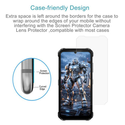 50 PCS/Pack 0.3mm High Aluminum Tempered Glass Film, For Fossibot F106 Plus, For Fossibot F123, For Fossibot F110 Pro, For Fossibot F114