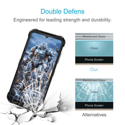 50 PCS/Pack 0.3mm High Aluminum Tempered Glass Film, For Fossibot F106 Plus, For Fossibot F123, For Fossibot F110 Pro, For Fossibot F114