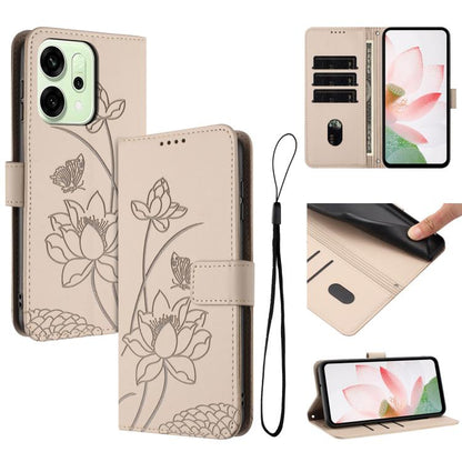 Lotus Embossed Leather Phone Case with Lanyard, For OPPO Reno16 F / Reno16 FS 5G, For OPPO Reno16 / Reno16 Pro 5G Global, For OPPO Reno15 F 5G Global, For OPPO Reno15 Pro Max 5G Global, For OPPO A6x 5G / A6 5G, For OPPO Reno15 Pro 5G Global            ...