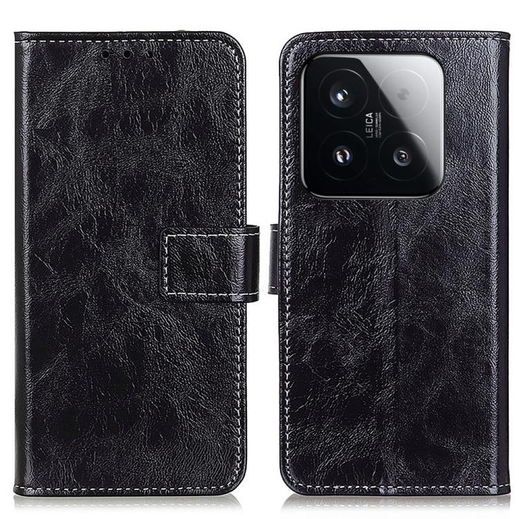 Retro Crazy Horse Texture Leather Phone Case, For Xiaomi 17T Pro 5G, For Xiaomi 17T 5G, For Xiaomi 17 Pro Max, For Xiaomi 17 Pro, For Xiaomi 17, For Xiaomi 15T Pro 5G, For Xiaomi 15T 5G