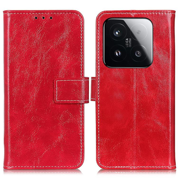 Retro Crazy Horse Texture Leather Phone Case, For Xiaomi 17T Pro 5G, For Xiaomi 17T 5G, For Xiaomi 17 Pro Max, For Xiaomi 17 Pro, For Xiaomi 17, For Xiaomi 15T Pro 5G, For Xiaomi 15T 5G