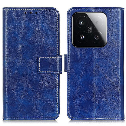 Retro Crazy Horse Texture Leather Phone Case, For Xiaomi 17T Pro 5G, For Xiaomi 17T 5G, For Xiaomi 17 Pro Max, For Xiaomi 17 Pro, For Xiaomi 17, For Xiaomi 15T Pro 5G, For Xiaomi 15T 5G