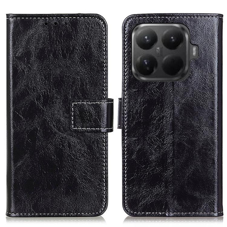 Retro Crazy Horse Texture Leather Phone Case, For Xiaomi 17T Pro 5G, For Xiaomi 17T 5G, For Xiaomi 17 Pro Max, For Xiaomi 17 Pro, For Xiaomi 17, For Xiaomi 15T Pro 5G, For Xiaomi 15T 5G