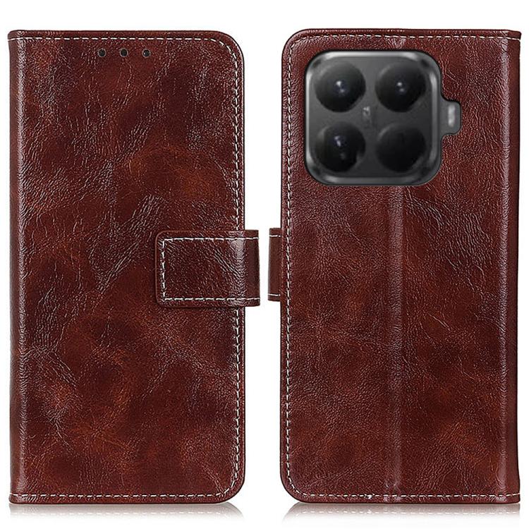 Retro Crazy Horse Texture Leather Phone Case, For Xiaomi 17T Pro 5G, For Xiaomi 17T 5G, For Xiaomi 17 Pro Max, For Xiaomi 17 Pro, For Xiaomi 17, For Xiaomi 15T Pro 5G, For Xiaomi 15T 5G