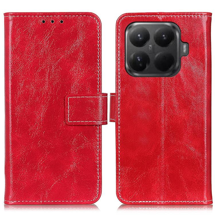 Retro Crazy Horse Texture Leather Phone Case, For Xiaomi 17T Pro 5G, For Xiaomi 17T 5G, For Xiaomi 17 Pro Max, For Xiaomi 17 Pro, For Xiaomi 17, For Xiaomi 15T Pro 5G, For Xiaomi 15T 5G