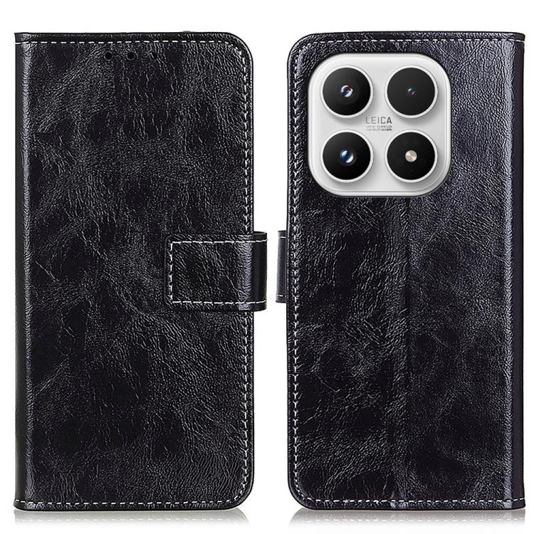 Retro Crazy Horse Texture Leather Phone Case, For Xiaomi 17T Pro 5G, For Xiaomi 17T 5G, For Xiaomi 17 Pro Max, For Xiaomi 17 Pro, For Xiaomi 17, For Xiaomi 15T Pro 5G, For Xiaomi 15T 5G