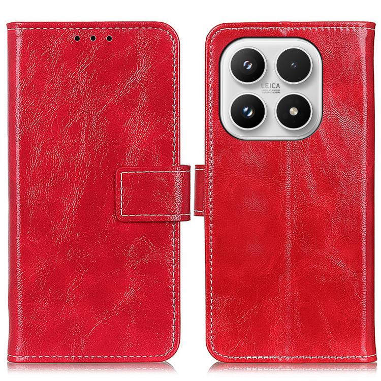 Retro Crazy Horse Texture Leather Phone Case, For Xiaomi 17T Pro 5G, For Xiaomi 17T 5G, For Xiaomi 17 Pro Max, For Xiaomi 17 Pro, For Xiaomi 17, For Xiaomi 15T Pro 5G, For Xiaomi 15T 5G