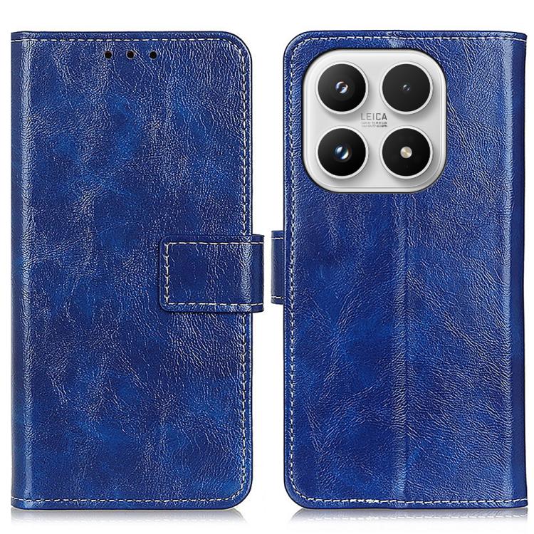 Retro Crazy Horse Texture Leather Phone Case, For Xiaomi 17T Pro 5G, For Xiaomi 17T 5G, For Xiaomi 17 Pro Max, For Xiaomi 17 Pro, For Xiaomi 17, For Xiaomi 15T Pro 5G, For Xiaomi 15T 5G