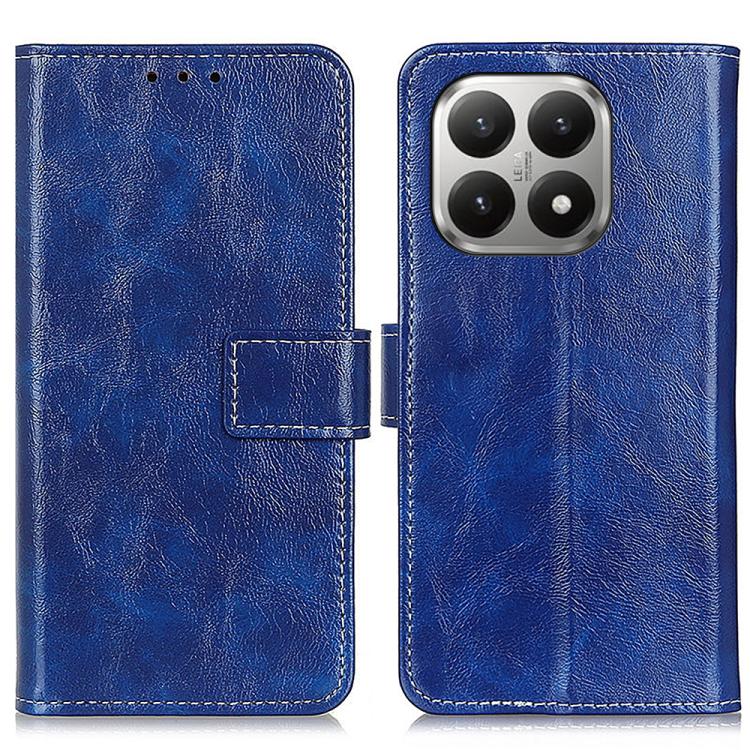 Retro Crazy Horse Texture Leather Phone Case, For Xiaomi 17T Pro 5G, For Xiaomi 17T 5G, For Xiaomi 17 Pro Max, For Xiaomi 17 Pro, For Xiaomi 17, For Xiaomi 15T Pro 5G, For Xiaomi 15T 5G