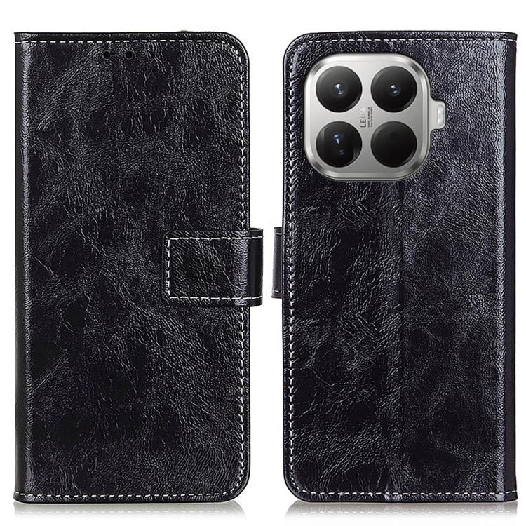 Retro Crazy Horse Texture Leather Phone Case, For Xiaomi 17T Pro 5G, For Xiaomi 17T 5G, For Xiaomi 17 Pro Max, For Xiaomi 17 Pro, For Xiaomi 17, For Xiaomi 15T Pro 5G, For Xiaomi 15T 5G