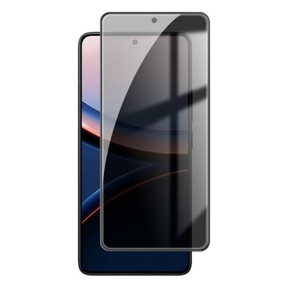 Kalebol High-Aluminum Screen-Printed Full-Coverage Black-Border Privacy Tempered Glass Film, For Xiaomi Poco M8 Power 5G, For Xiaomi 17T Pro 5G, For Xiaomi Poco C81 Pro 4G, For Xiaomi 17T 5G, For Xiaomi 17 Ultra, For Xiaomi 17 Pro Max, For Xiaomi 17 Pr...