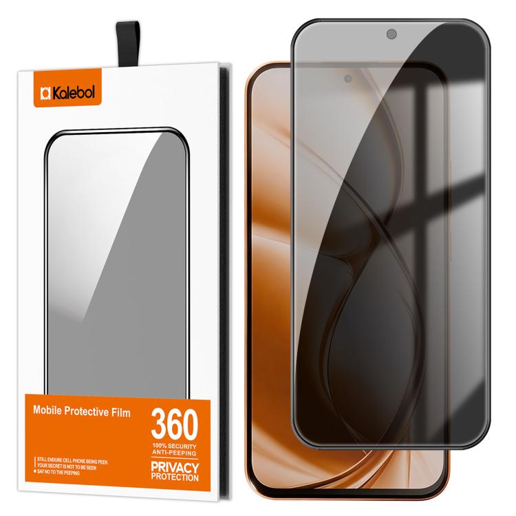 Kalebol High-Aluminum Screen-Printed Full-Coverage Black-Border Privacy Tempered Glass Film, For Xiaomi Poco M8 Power 5G, For Xiaomi 17T Pro 5G, For Xiaomi Poco C81 Pro 4G, For Xiaomi 17T 5G, For Xiaomi 17 Ultra, For Xiaomi 17 Pro Max, For Xiaomi 17 Pr...