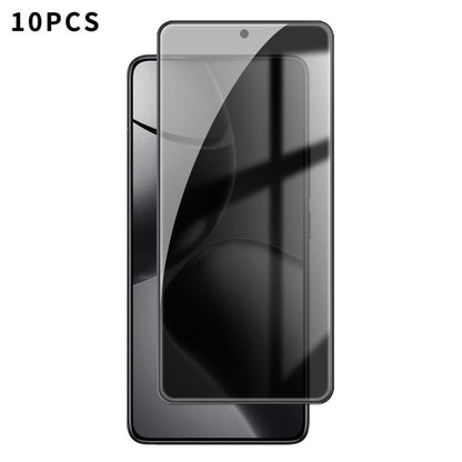 10pcs Kalebol High-Aluminum Screen-Printed Full-Coverage Black-Border Privacy Tempered Glass Film, For Xiaomi Poco M8 Power 5G, For Xiaomi 17T Pro 5G, For Xiaomi Poco C81 Pro 4G, For Xiaomi 17T 5G, For Xiaomi 17 Ultra, For Xiaomi 17 Pro Max            ...