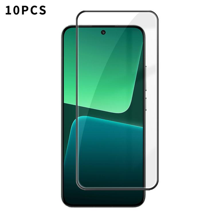 10pcs Kalebol High-Aluminum Screen-Printed Full-Coverage Anti-Fingerprint Black-Bordered HD Tempered Glass Film, For Xiaomi Poco M8 Power 5G, For Xiaomi 17T Pro 5G, For Xiaomi Poco C81 Pro 4G, For Xiaomi 17T 5G, For Xiaomi 17 Ultra, For Xiaomi 17 Pro M...