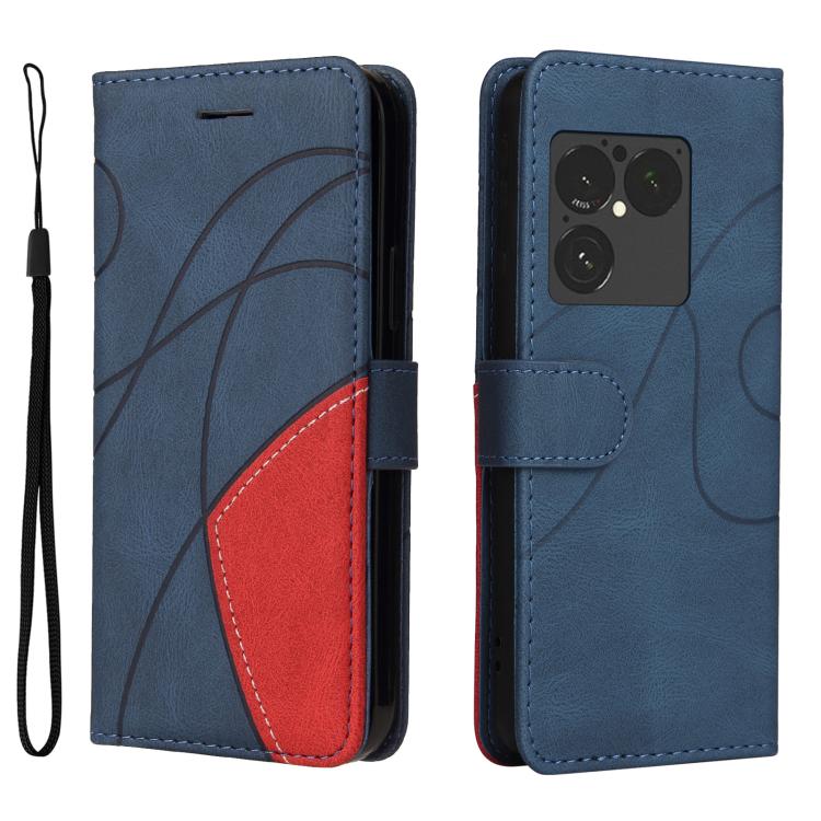 Dual-color Splicing Flip Leather Phone Case, For Sony Xperia 1 VIII, For Sony Xperia 10 VII