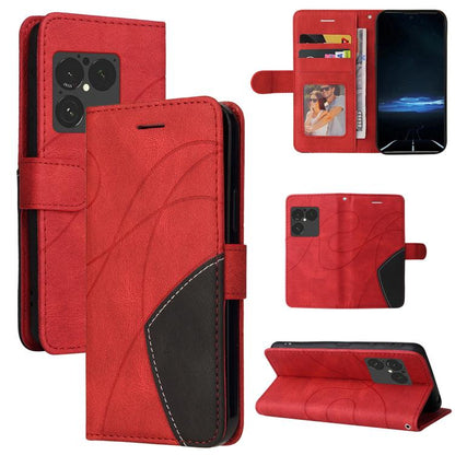 Dual-color Splicing Flip Leather Phone Case, For Sony Xperia 1 VIII, For Sony Xperia 10 VII