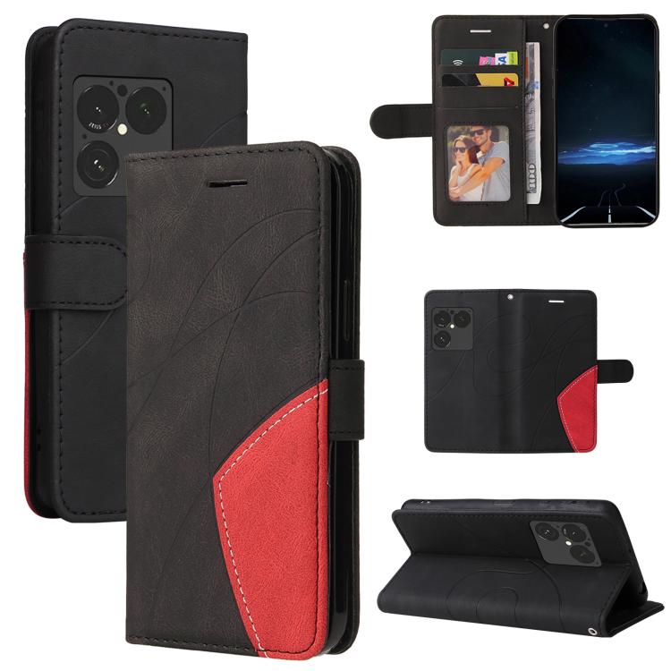 Dual-color Splicing Flip Leather Phone Case, For Sony Xperia 1 VIII, For Sony Xperia 10 VII