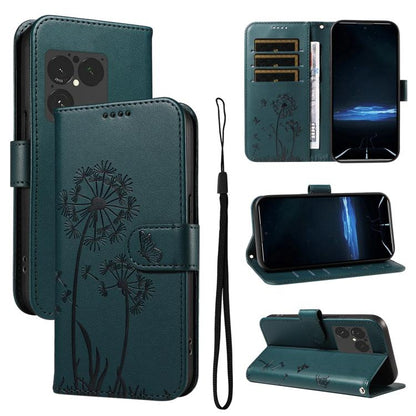 Dandelion Embossed Pattern Flip Leather Phone Case, For Sony Xperia 1 VIII, For Sony Xperia 10 VII