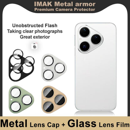 IMAK Metal Armor Premium Camera Protector Film, For Huawei Pura 80