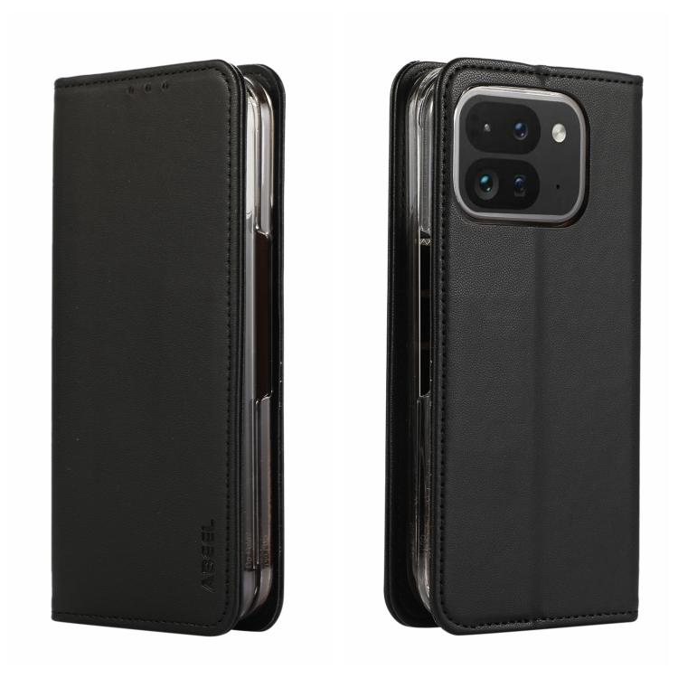 ABEEL AB01 RFID Blocking Leather Phone Case, For Google Pixel 11 Pro Fold, For Google Pixel 10 Pro Fold