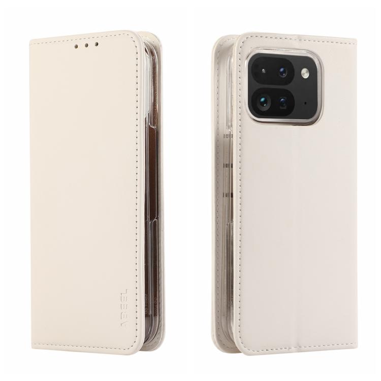 ABEEL AB01 RFID Blocking Leather Phone Case, For Google Pixel 11 Pro Fold, For Google Pixel 10 Pro Fold